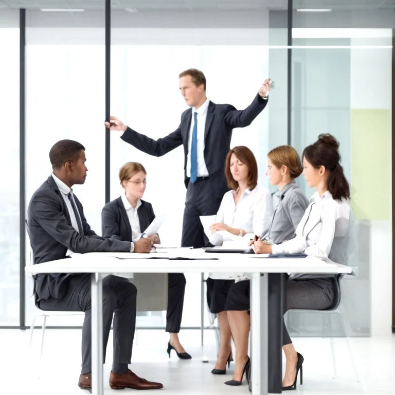 Manager coaching meeting